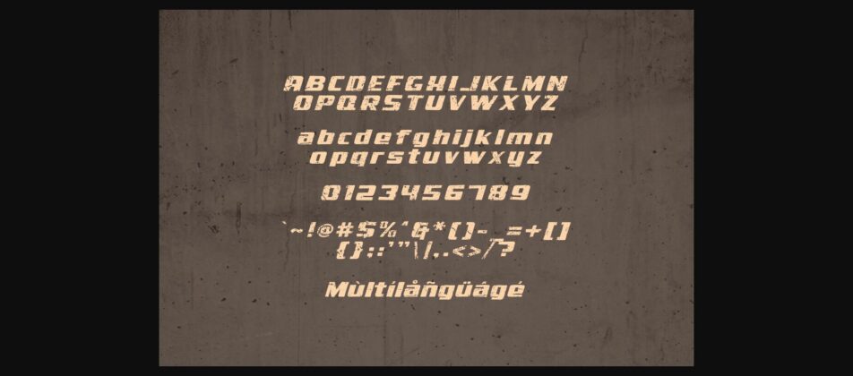 Baygo Font Poster 7