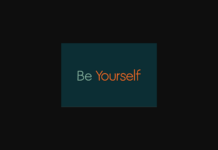 Be Yourself Font Poster 1