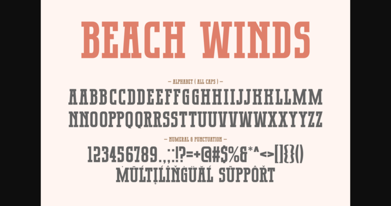 Beach Winds Poster 10