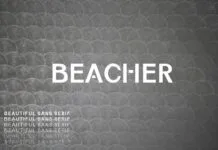 Beacher Family Font Beacher Family Font Poster 1