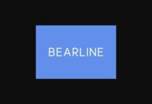 Bearline Font Poster 1