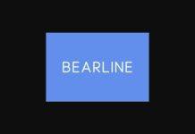 Bearline Font Poster 1