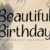 Beautiful Birthday Font