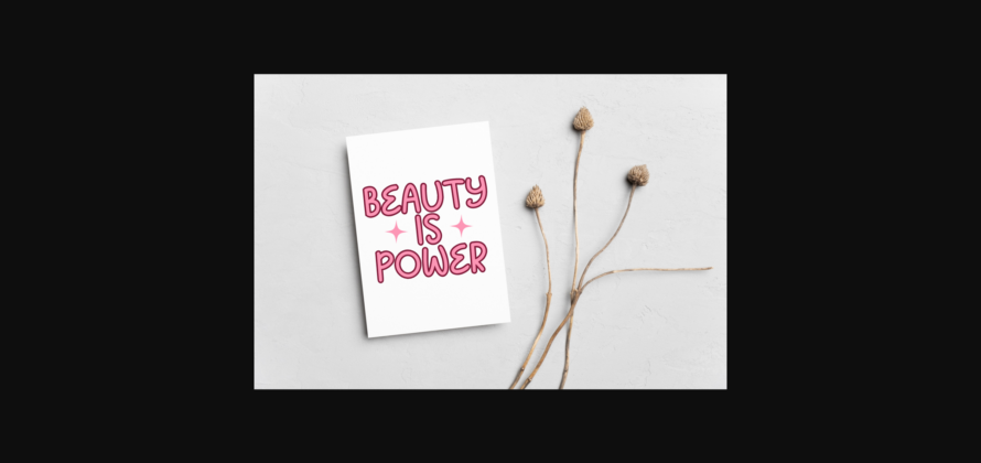 Beauty Days Font Poster 5