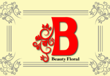 Beauty Floral Font Poster 1