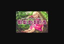 Bebika Font Poster 1