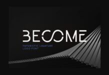 Become Font Poster 1