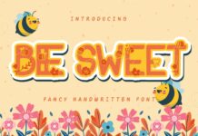 Bee Sweet Font Poster 1