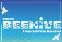 Beehive Font Poster 1