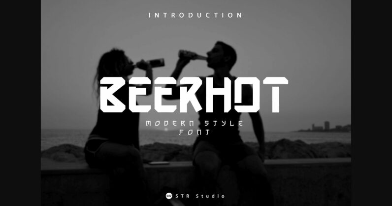 Beerhot Font Poster 3