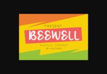 Beewell Font Poster 1