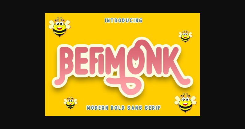 Befimonk Font Poster 3