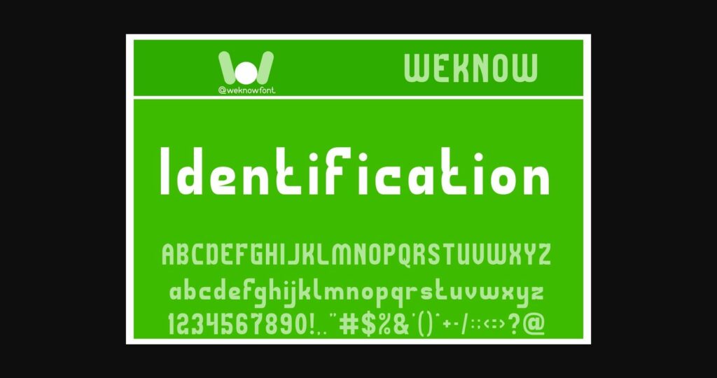 Before After Font Poster 4