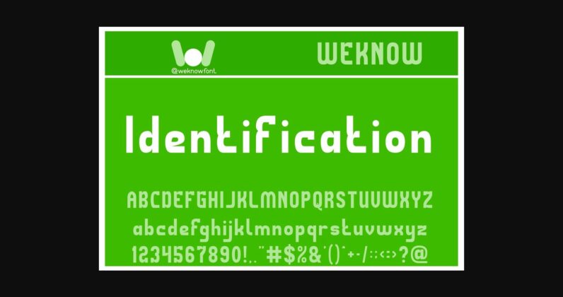 Before After Font Poster 4