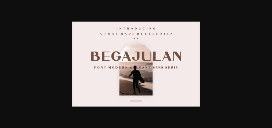 Begajulan Font Poster 3