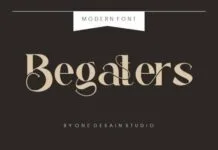Begaters Begaters Fonts