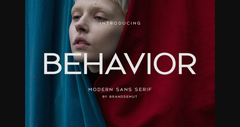 Behavior Font Poster 1