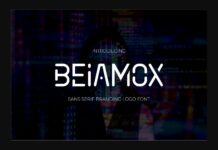 Beiamox Font Poster 1