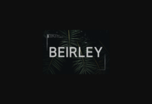 Beirley Font Beirley Font Poster 1