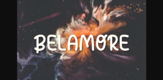 Belamore Font Poster 1