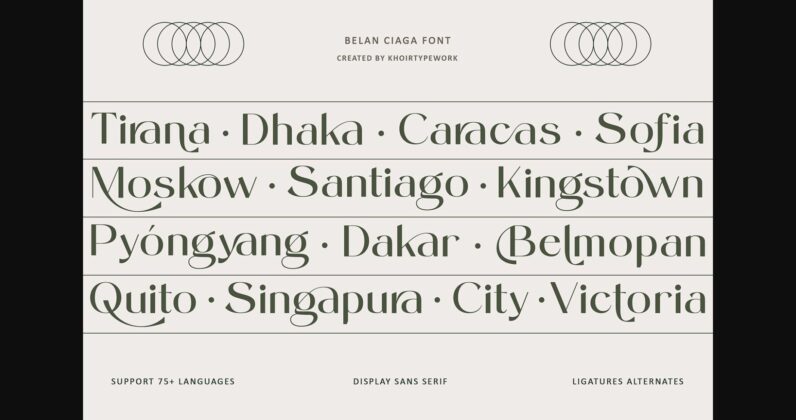 Belanciaga Font Poster 6