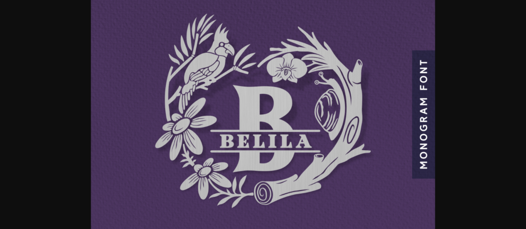 Belila Font Poster 3