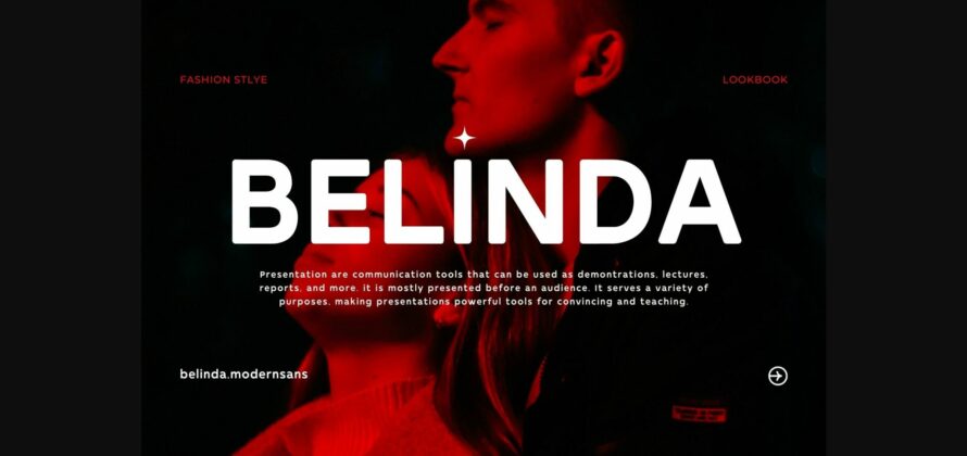 Belinda Font Poster 6