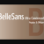 BelleSans Ultra Condensed Regular and Oblique Font