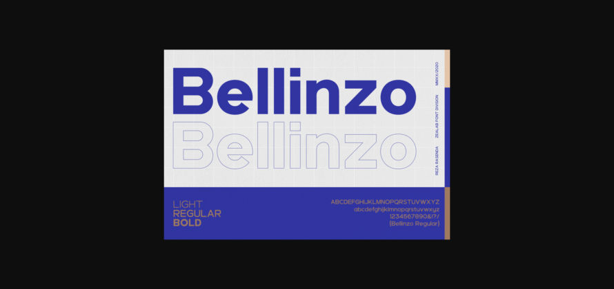 Bellinzo Font Poster 3