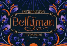 Bellyman Font Poster 1