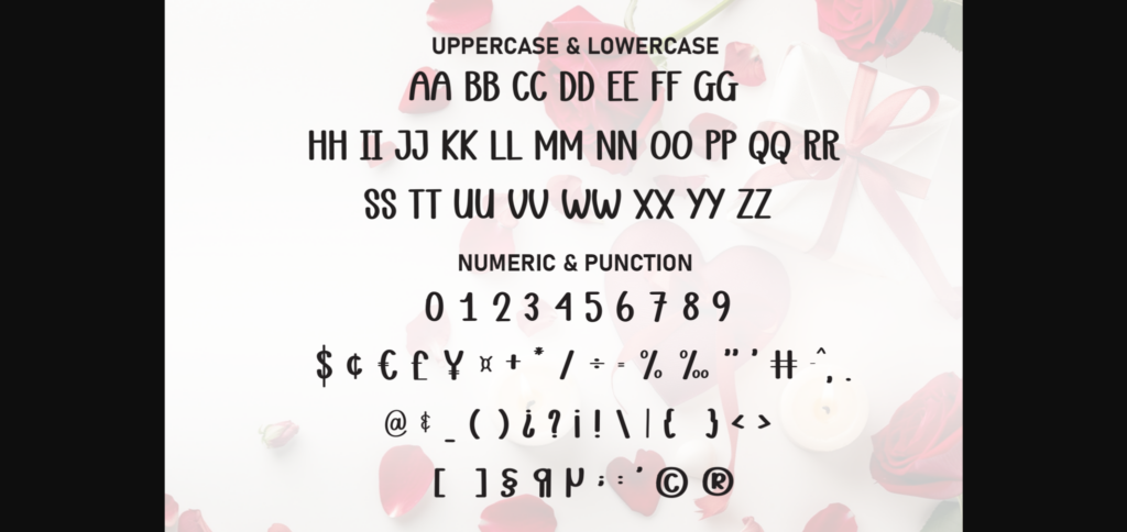 Belove Font Poster 9
