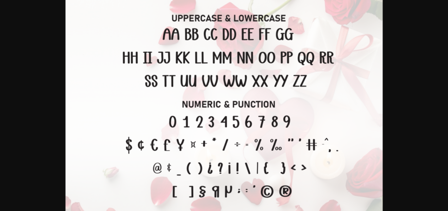 Belove Font Poster 9