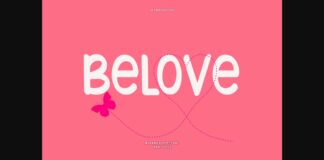 Belove Font Poster 1