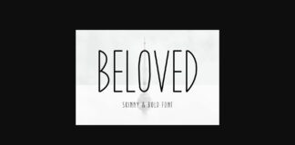 Beloved Font Poster 1