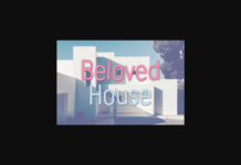 Beloved House Font Poster 1