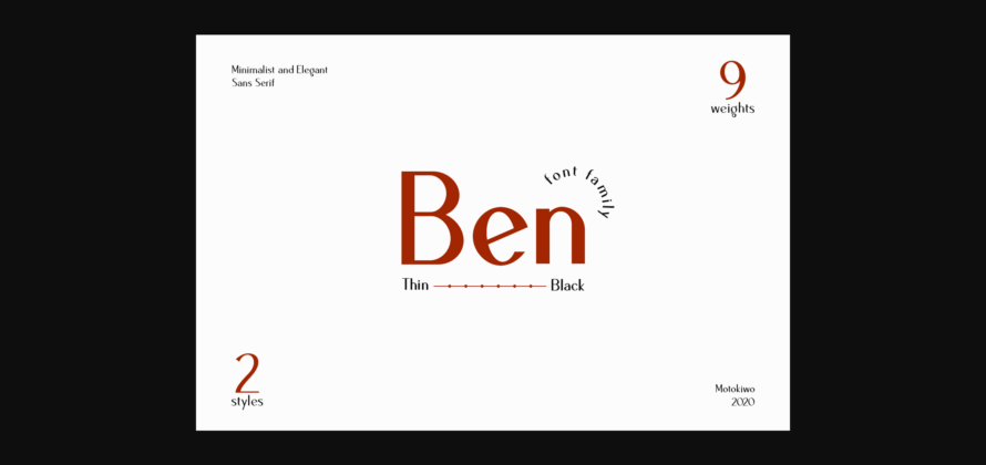 Ben Font Poster 3