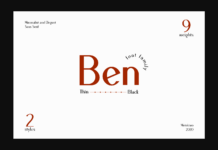 Ben Font Poster 1