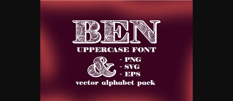 Ben Font Poster 1