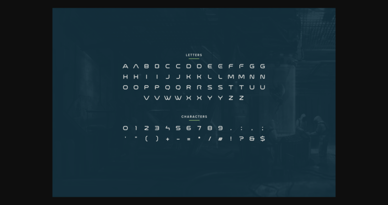 Benedic Font Poster 5