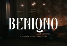 Beniqno Font Poster 1