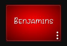 Benjamins Font Poster 1