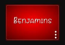 Benjamins Font Benjamins Font Poster 1