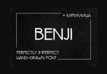 Benji Font Poster 1