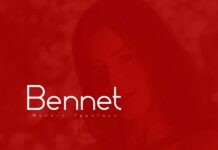 Bennet Font Poster 1