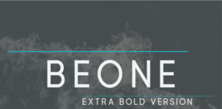 Beone Extra Bold Font