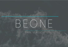 Beone Thin Font Beone Thin Font
