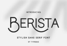 Berista Font Poster 1