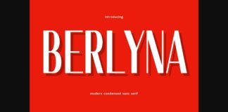 Berlyna Font Poster 1