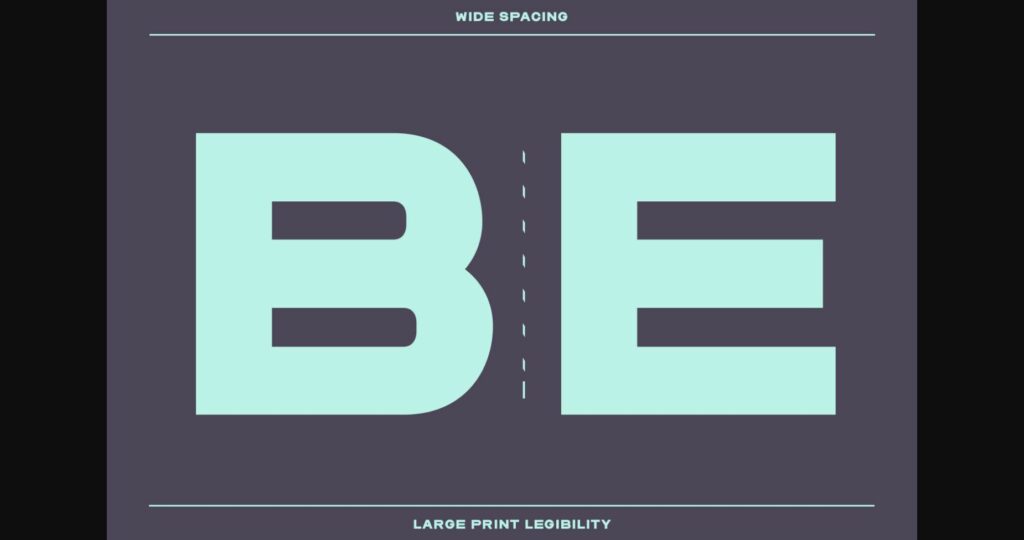 Bermont Font Poster 6