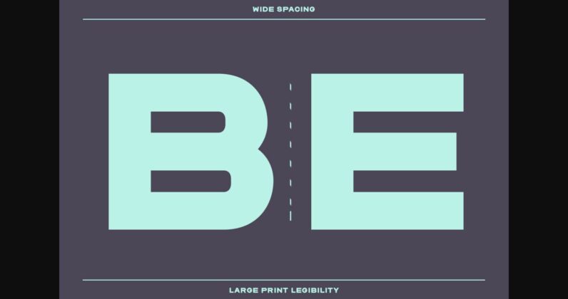 Bermont Font Poster 6